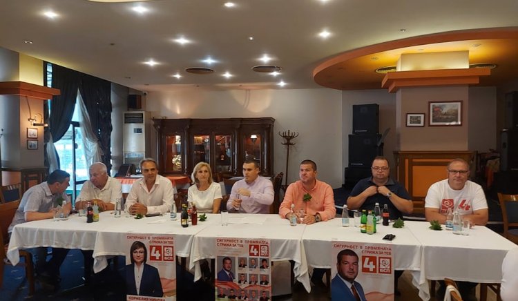 Владимир Маринов и кандидатите за народни представители от „БСП за България” с 4 конкретни ангажимента за област Хасково